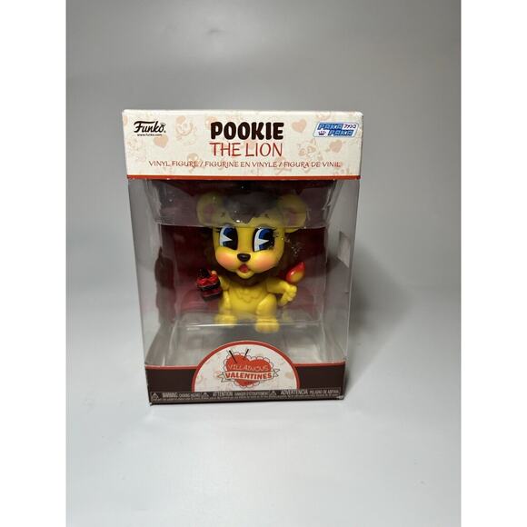 Funko Paka Paka Villainous Valentines: POOKIE the Lion Vinyl Figure - Picture 1 of 6